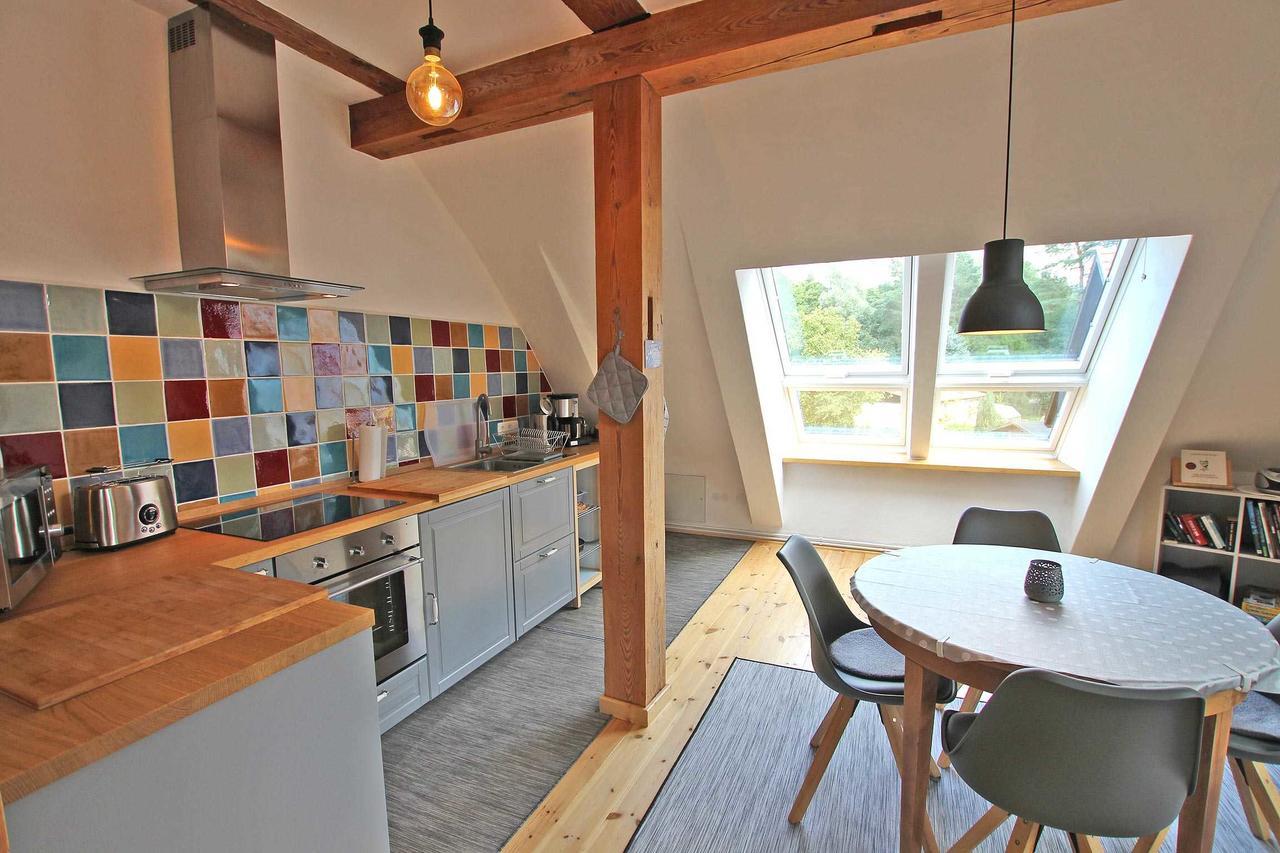 Ferienwohnung Im Forsthaus Am See Schwarz Экстерьер фото